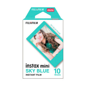 Fujifilm instax mini Sofortbildfilm - Sky Blue - 10 Aufnahmen