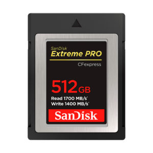 Sandisk Extreme Pro CFexpress Typ B : 512GB