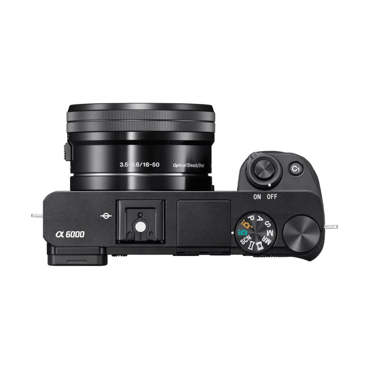 Sony Alpha 6000 + E PZ 16-50mm : Schwarz
