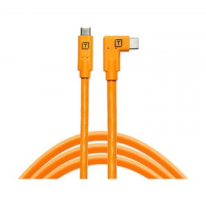 Tether Tools TetherPro USB-C Kabel - USB-C auf USB-C rechtwinklig : Orange