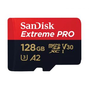 Sandisk Extreme microSDXC UHS-I : 128GB